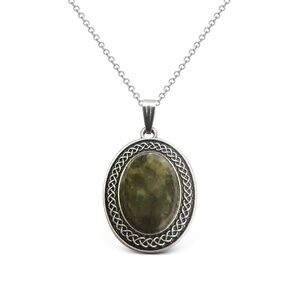 🍀Mother Love Knot Connemara Marble Pendant Necklace🍀